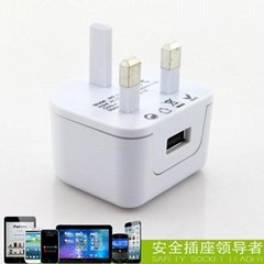 2.1A UK mobile charger