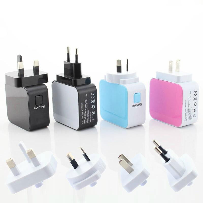 4.2A 4USB Universal Travel Charger 3