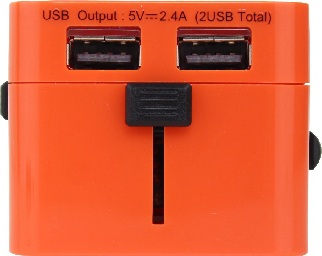 933 wonplug万浦2.4A出国旅游转换插座带USB 3