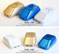 wonplug 2.1A Dual USB Travel Adapter 