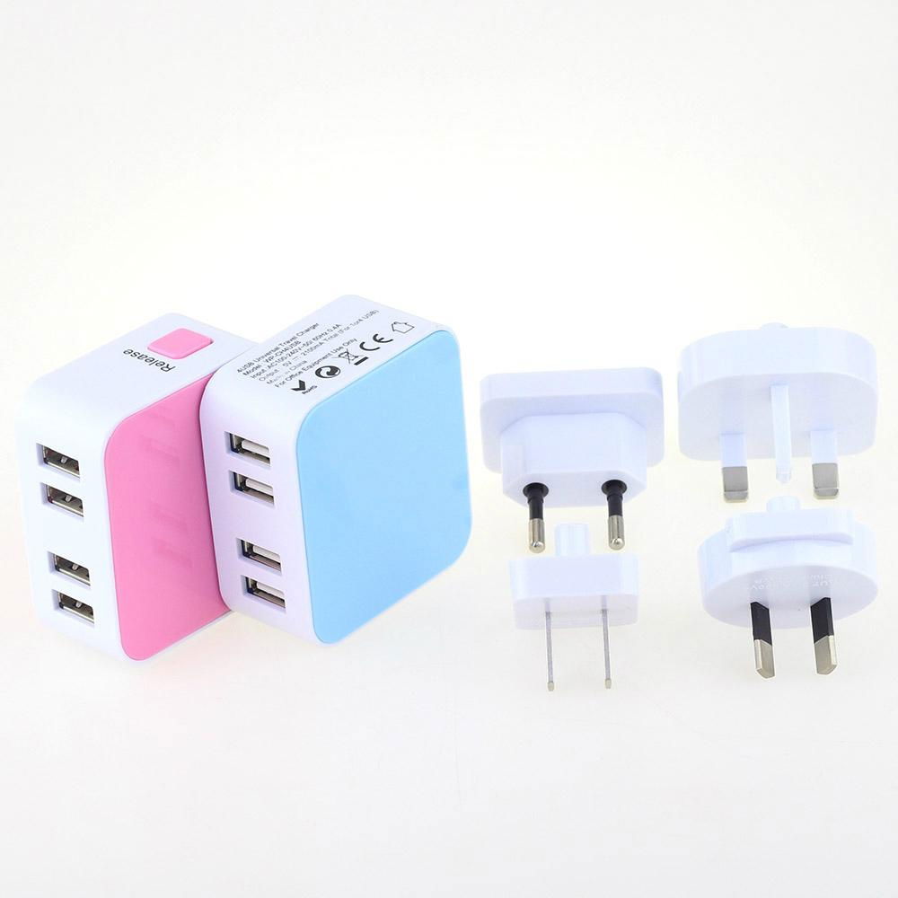 4USB universal travel charger  3