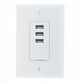 USA Wall Plate Charger 