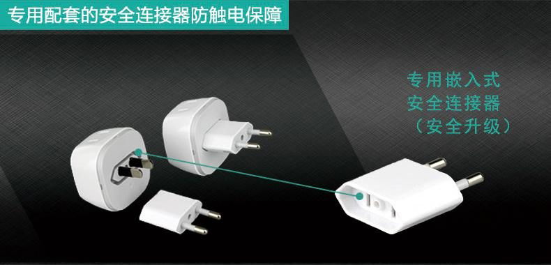 Worldwide Travel Adapter Plug  AC Power AU UK US EU Italy Plug Adaptor 5