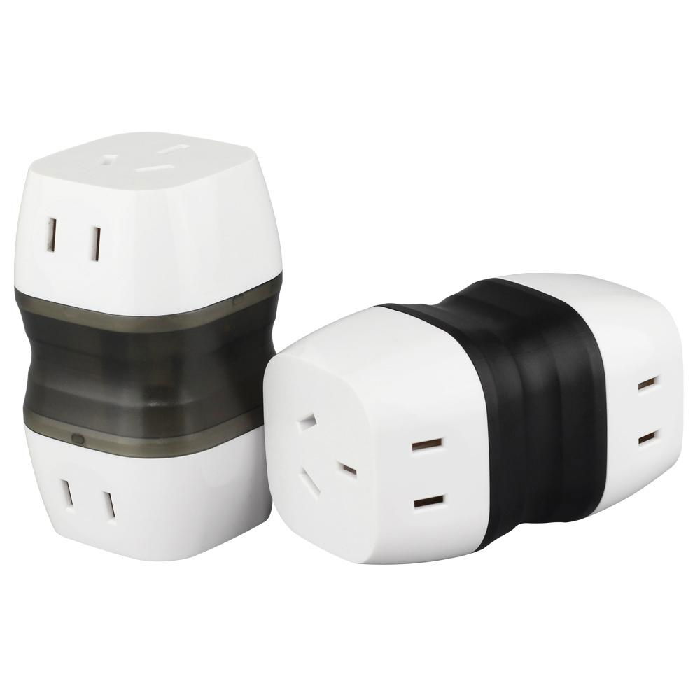 Worldwide Travel Adapter Plug  AC Power AU UK US EU Italy Plug Adaptor 2