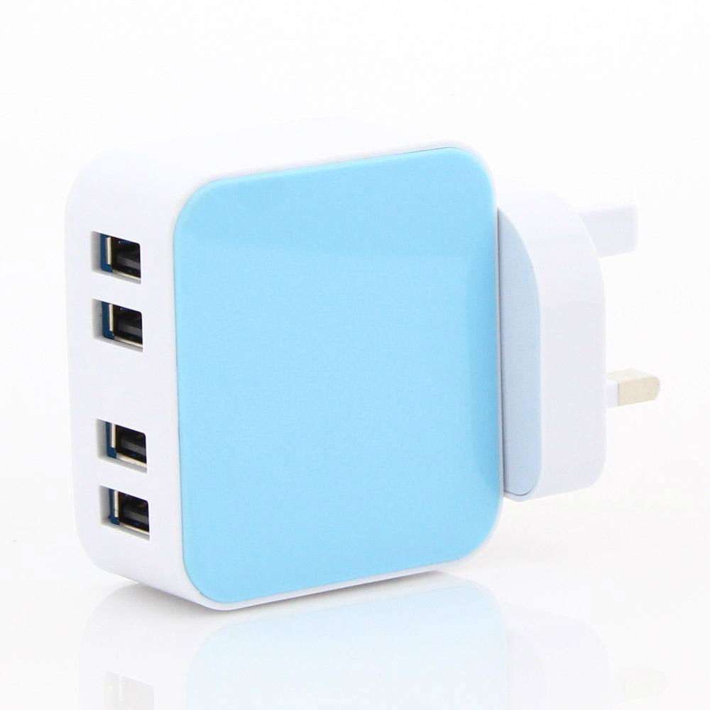 4.2A 4USB Universal Travel Charger 2
