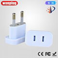 portable China/USA to Austria/Korea/Thailand 4.0MM/4.8MM plug adapter 1