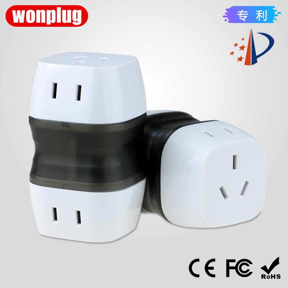 Wall Outlet travel Adapter AC Power AU UK US EU Italy Plug Adaptor All in One