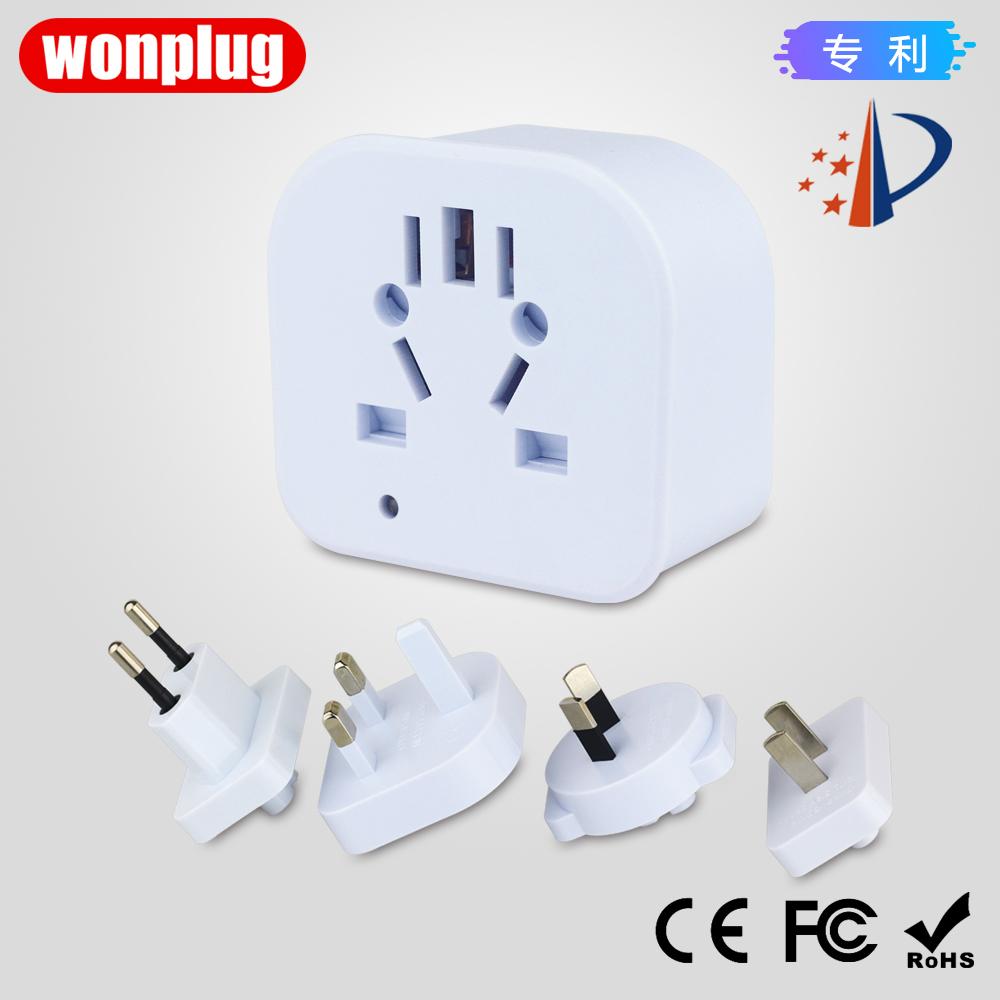 wonplug Universal plug with surge protection device