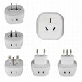 USA/Nea Zealand to UK/Hong Kong/Singapore/Maldives/Saudi Arabia plug adapter  3