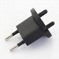 19BSchuko to Swiss Converter Plug (Non-earthed) 
