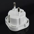 UK to Euro plug adapter with safety shutter