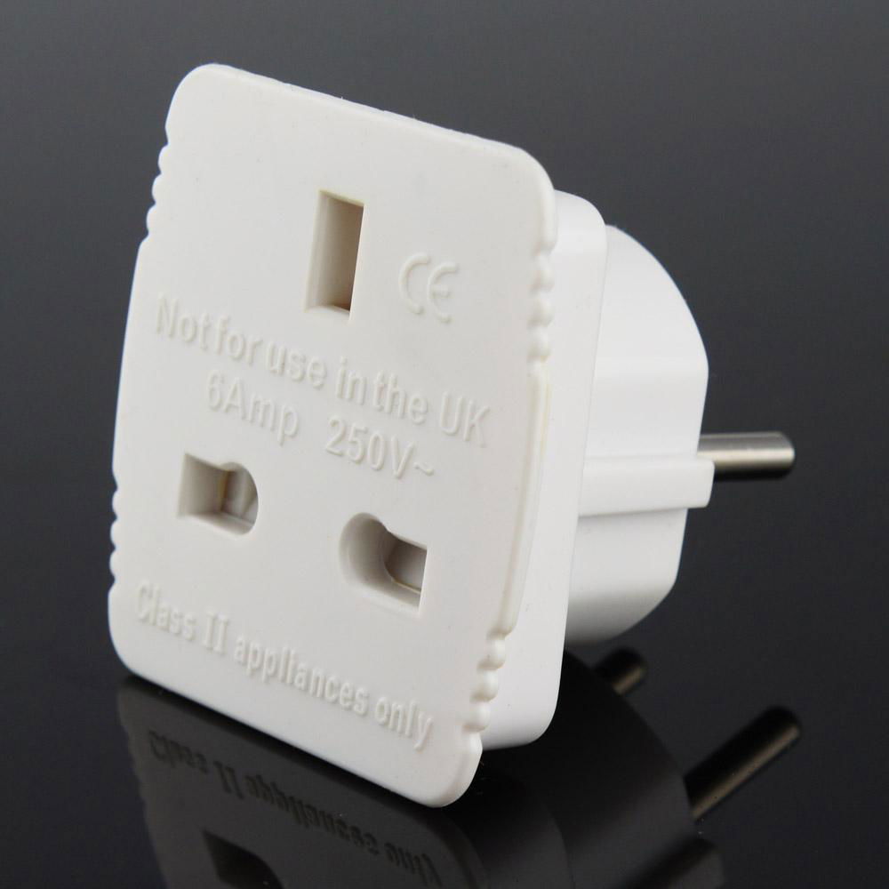 UK to Euro Plug Adapter  2