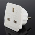 UK to Euro Plug Adapter 