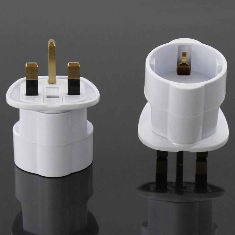 Schuko to UK Travel Adaptor