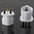 Schuko to UK Travel Adaptor 1