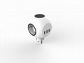 EU Germany Korea globe extension socket with 3 outlets and 3 USBports 2