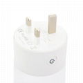 Tuya wifi UK smart plug home energy monitor wifi power socket smart wifi plug 3