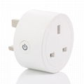 Tuya wifi UK smart plug home energy monitor wifi power socket smart wifi plug