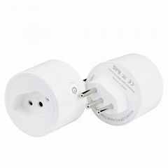 Brazil Plug Wifi smart plug 16A Brazilian Plug Power Smart WiFi Socket