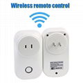 smart home automation alexa us wifi plug Remote Control tuya Wifi smart plug  4