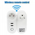 smart home alexa us wifi plug 2USB Wifi Remote Control tuya smart plug 