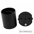 CB Approved Plug Adapter SEV SN441011 EU to Switzerland Fix Adapter  3