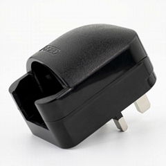 UKCA marking EU to UK fused plug adapter 13A 250V