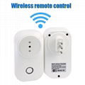 Italy smart wifi plug remote timer control smart socket