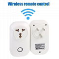 Italy smart wifi plug remote timer control smart socket 5