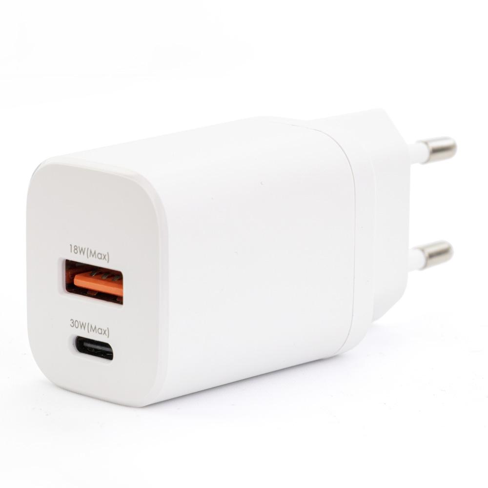 EU fast charger mini Portable 30W PD quick charger