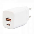 EU fast charger mini Portable 30W PD quick charger