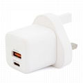 UK 30W Quick charger HongKong Singapore Malaysia PD fast charger