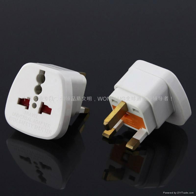 UK Plug Adaptor  WPS-7F(fuse)