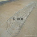 Heavy Galvanized Razor Wire Concertina Security Fence Top 3