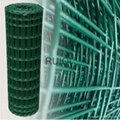 Green PVC Coated Welded Wire Mesh Garden Fence 