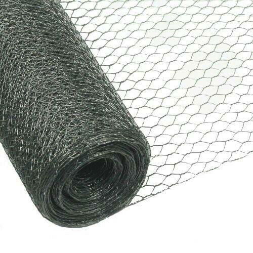 Green PVC Coated Chicken Wire Mesh Netting  3