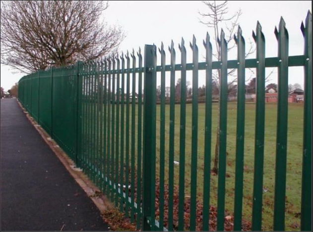 High security palisade fence Panel 3