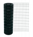 Green PVC Coated Welded Wire Mesh Garden Fence  1