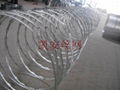 Galvanized blade barbed rope