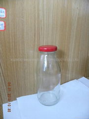 glass juice bottles