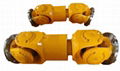 Universal shaft coupling