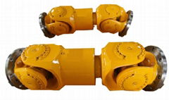 Universal shaft coupling