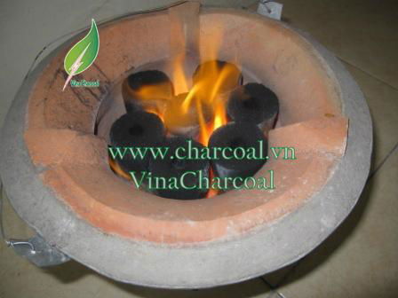Coconut Shell Charcoal Briquettes  For Barbecue 3