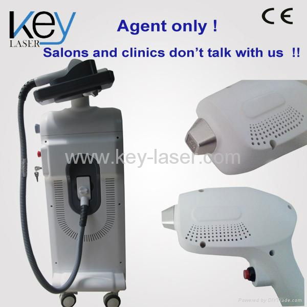 2014 Best  808nm Diode laser hair removal machine 3