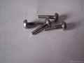 stainless steel beam rods screw with large head