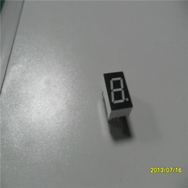 0.28英吋一位led數碼管 5
