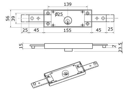 Offer  shutter lock 