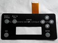 Tactile Embossed Membrane Switch with