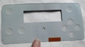 Tactile Embossed Membrane Switch with FPC Circuit   VTMS00801 5