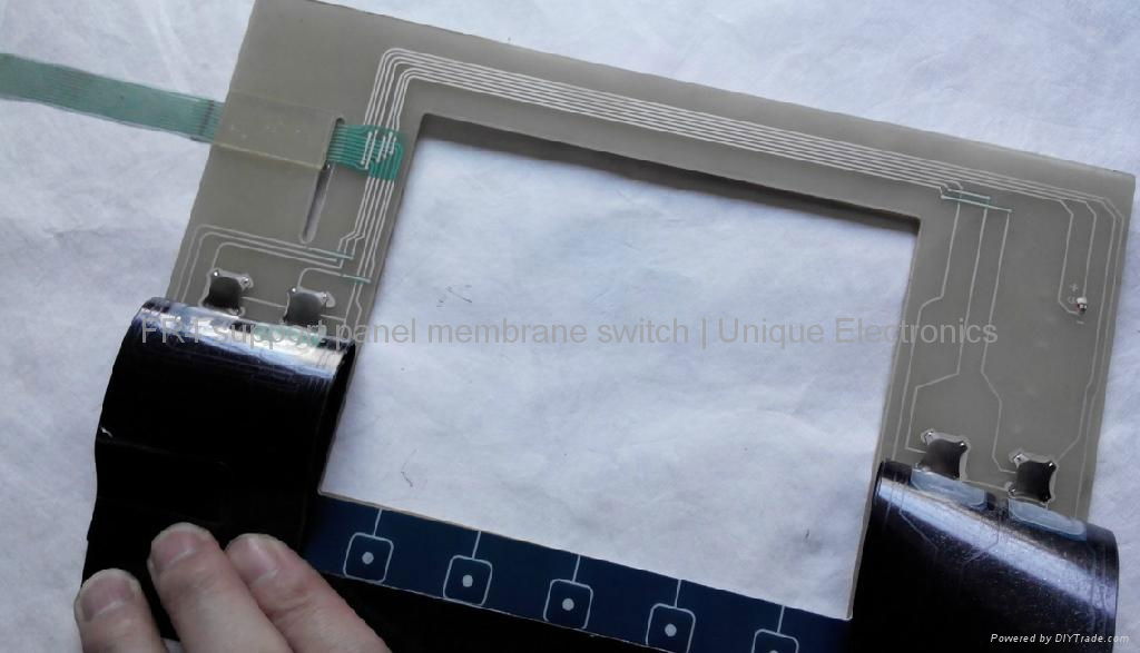 Embossed Tactile Membrane Switch with FR-4 Support Panel    BG97 4